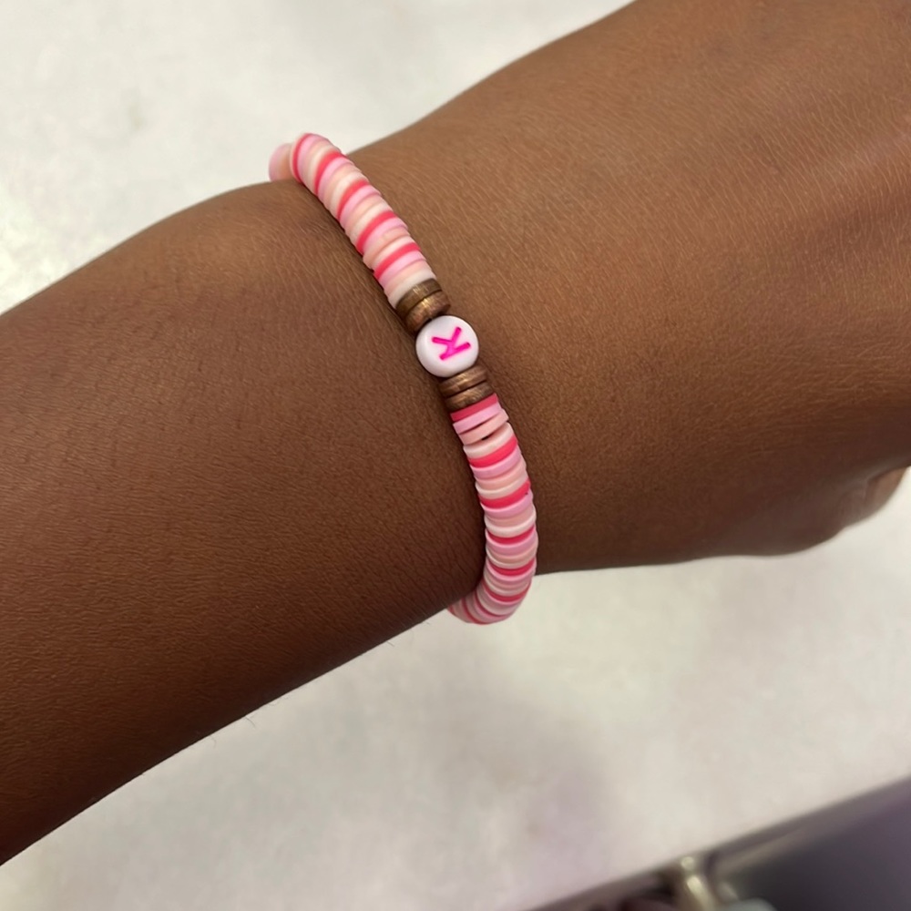 Initial K bracelet